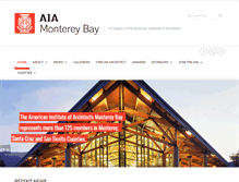 Tablet Screenshot of aiamontereybay.org
